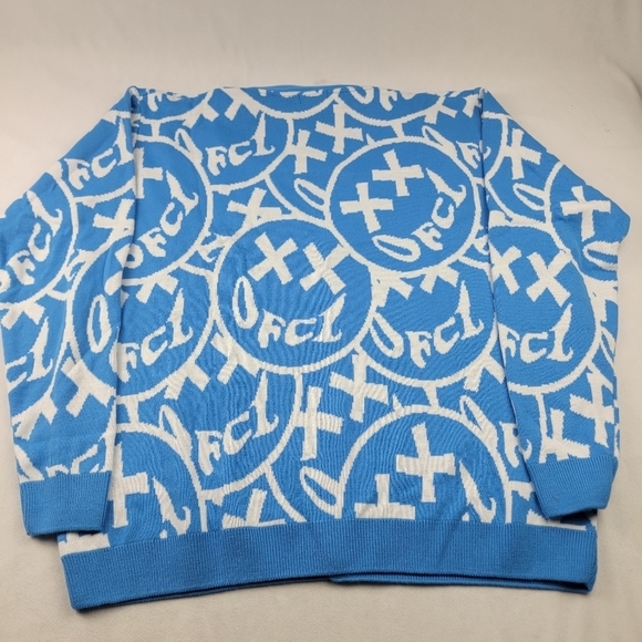 NWT Boohoo Man official face oversized cardigan - Picture 7 of 8